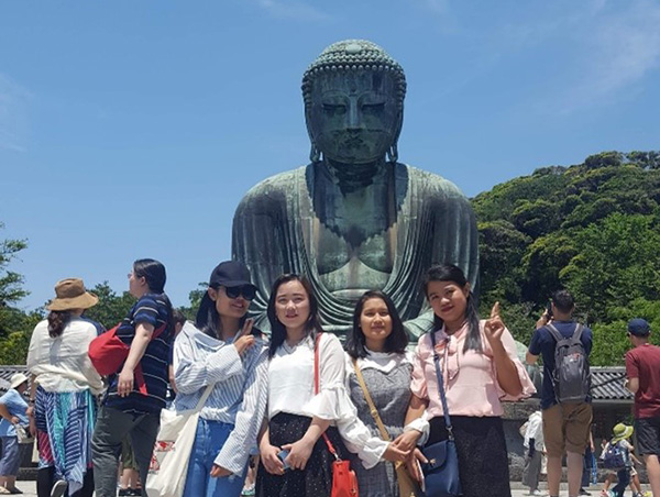 日本の歴史に触れました。